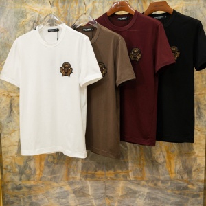 dolce & gabbana 2026/ss crew neck t-shirt